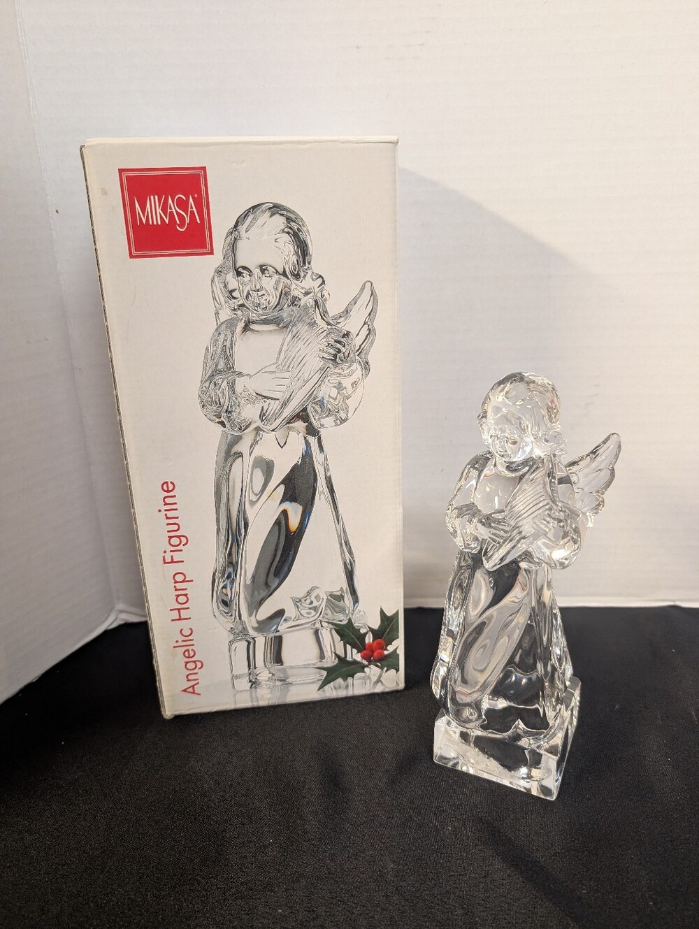 Mikasa Herald Collection Angelic Harp Figurine in Box